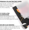 Retro Groove Trace And Color Drawing Kit