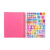Artful Notes Notebook Reverse Coloring Book