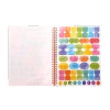 Artful Notes Notebook Reverse Coloring Book