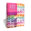 Artful Notes Notebook Reverse Coloring Book