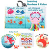 Fish Cloth Book With Corner Teether