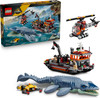 LEGO® Jurassic World Mosasaurus Dinosaur Boat Attack 1