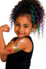 Metallic Tattoo Flair 10 Tattoo Markers + 12 Stencils 1