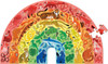 Animals 100 pc Rainbow-Shaped Puzzle 3