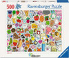 Cute Kawaii Chaos 500 Pc Puzzle 1