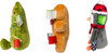 Taggies Merry Mingle Rattle Set - 6\" 3