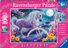 Glitter Unicorn 100 Pc Glitter Puzzle