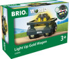 BRIO Light Up Gold Wagon 1