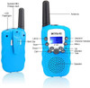 Retevis RT388 2 pcs Kids Walkie Talkies with Flashlight - Sky Blue 3
