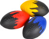 8" Foam Flame Football 1