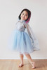 Blue Sequins Princess Dress (Size 5-6) 5