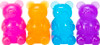 NeeDoh Gummy Bear (assorted) 1