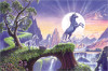 Unicorn Moon 250 Piece Wood Puzzle