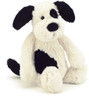 Bashful Black & Cream Puppy Medium 1