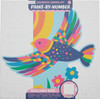 Colorific Canvas Paint By Number Kit - Brilliant Bird 1