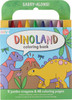 Carry Along Coloring Book Set - Dinoland 1