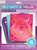 Scratch & Shine Foil Scratch Art Kits- Geo Animals (7 PC Set) 1
