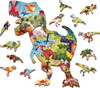 Woody Puzzle - Dinosaur 2