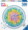 Rainbow Cake 500 Pc Round Puzzle