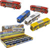 7" Diecast Pull Back Coach Bus (assortment - sold individually) 1