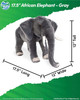 African Elephant 17.5 Inch