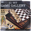 11 Game Wooden Family Game Set