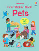 First Sticker Book Pets 1