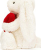 Bashful Red Love Heart Bunny Original 2