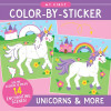 Unicorns & More First Color by Sticker Book 1