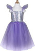 Lilac Sequins Princess Dress , Size 3-4