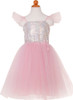 Silver Sequins Princess Dress (Size 3-5) 4