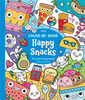 Color-in' Book Coloring Book - Happy Snacks 1