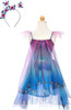 Blue Butterfly Twirl Dress with Wings and Headband (Size 3-4) 1