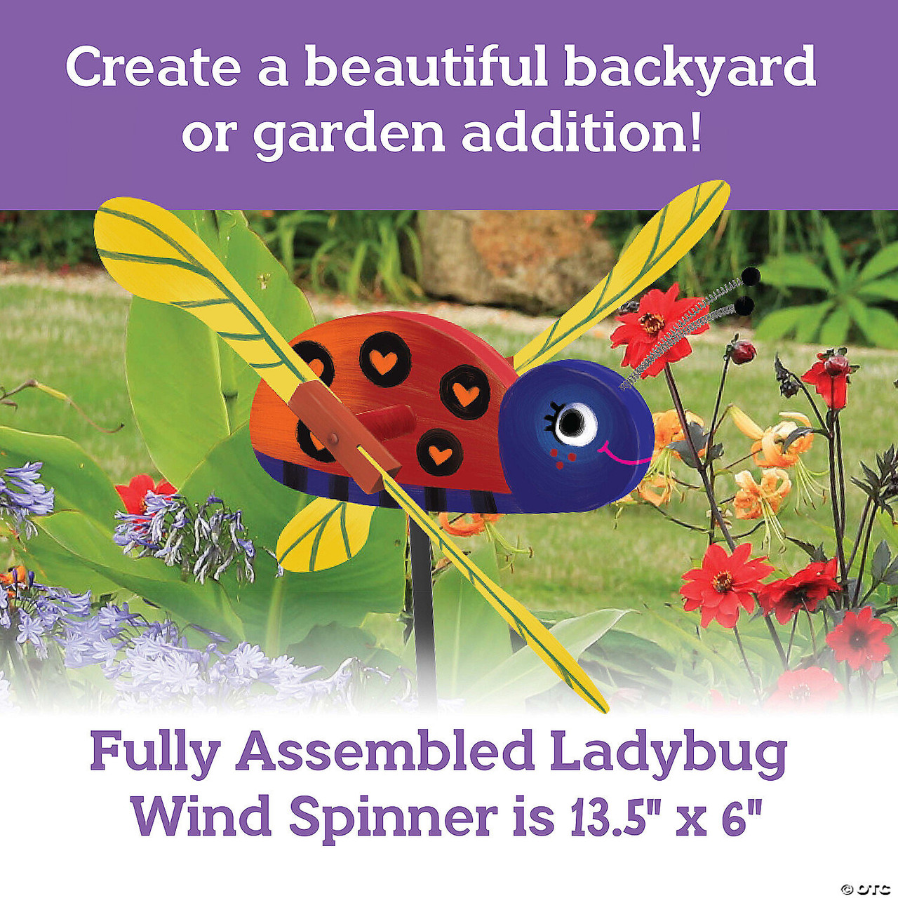 Myo: Wind Spinner Ladybug