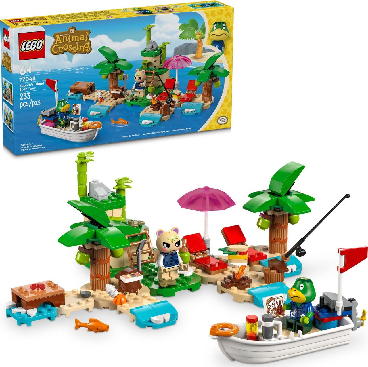 LEGO® Animal Crossing: Kapp'n's Island Boat Tour 1