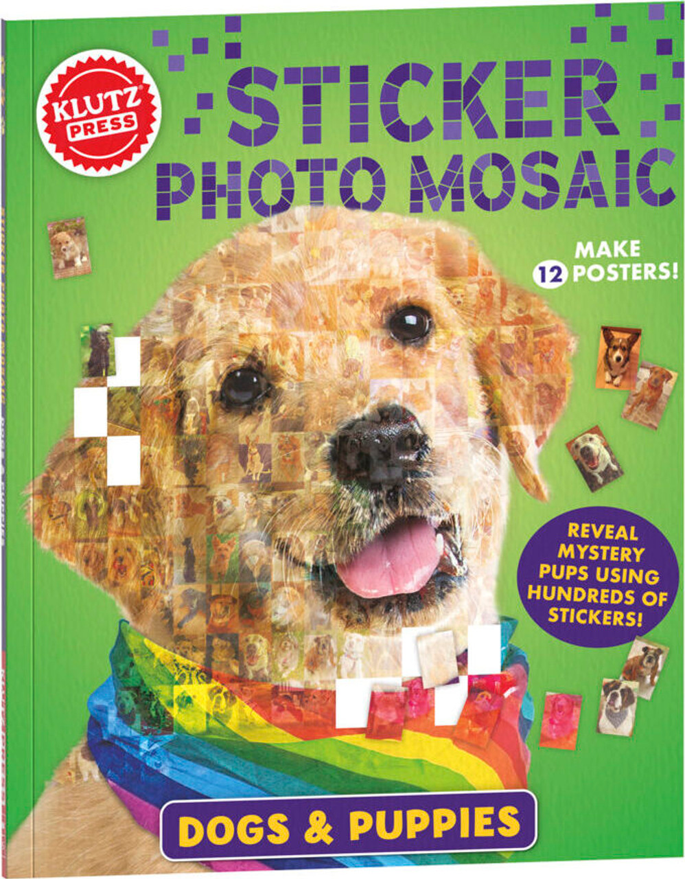 Sticker Photo Mosaic: Dogs and Puppies 1