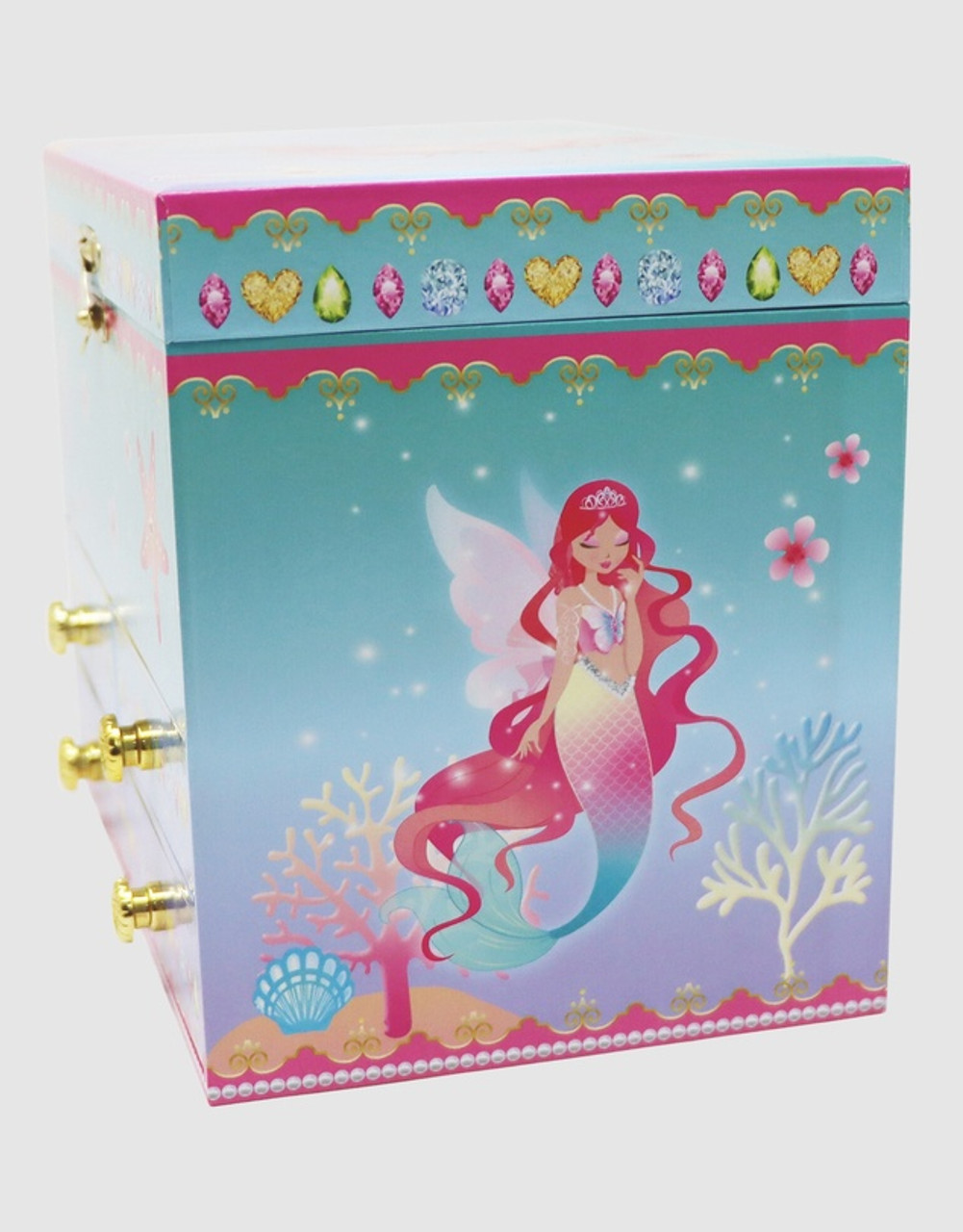 Shimmering Mermaid Medium Musical Jewellery Box