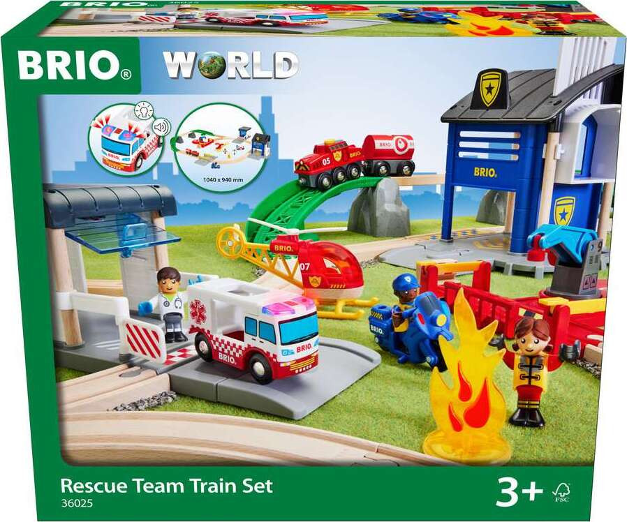 Rescue Team Train Set 1