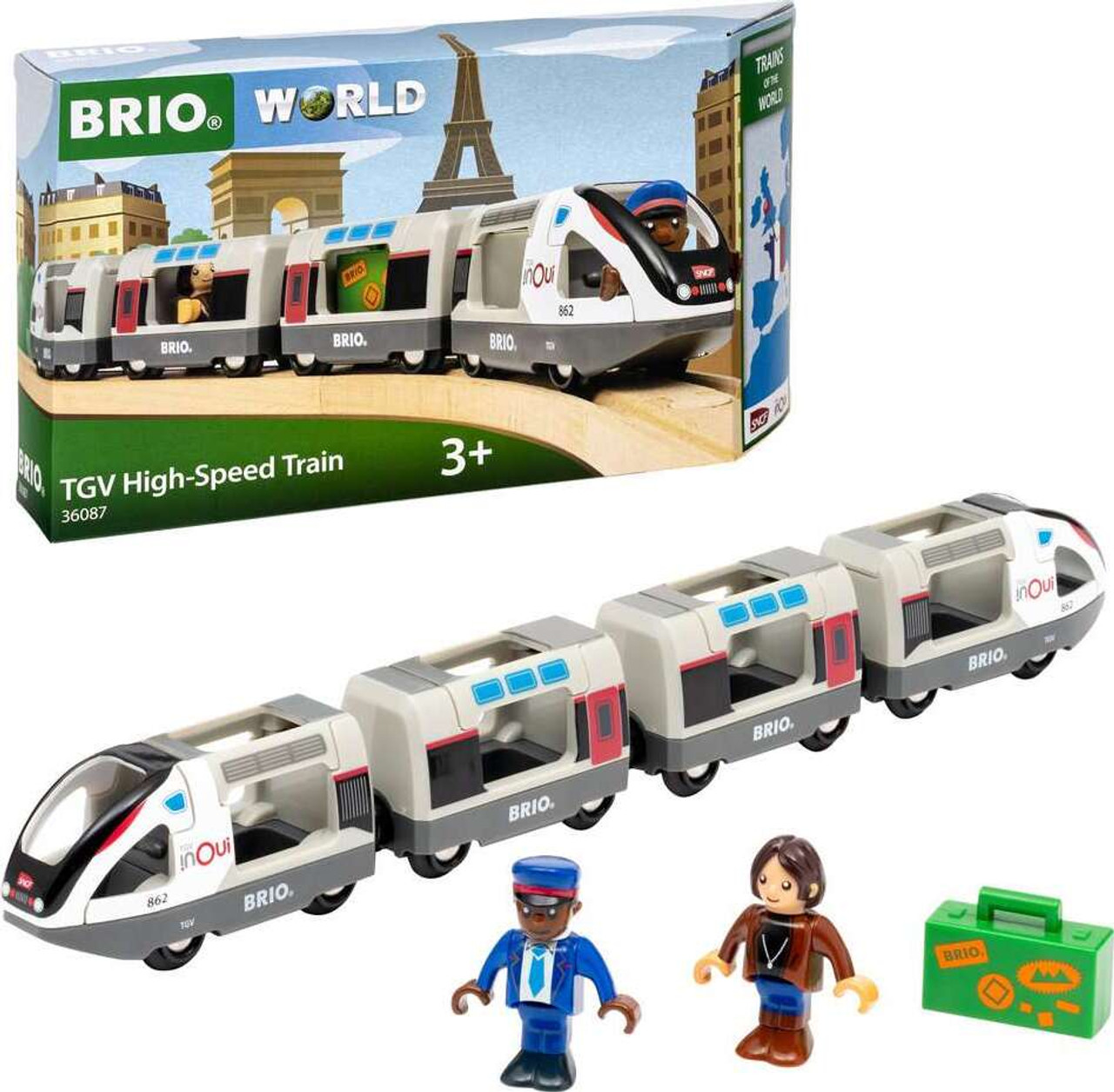 BRIO World - Trains of the World TGV High-Speed Train 3