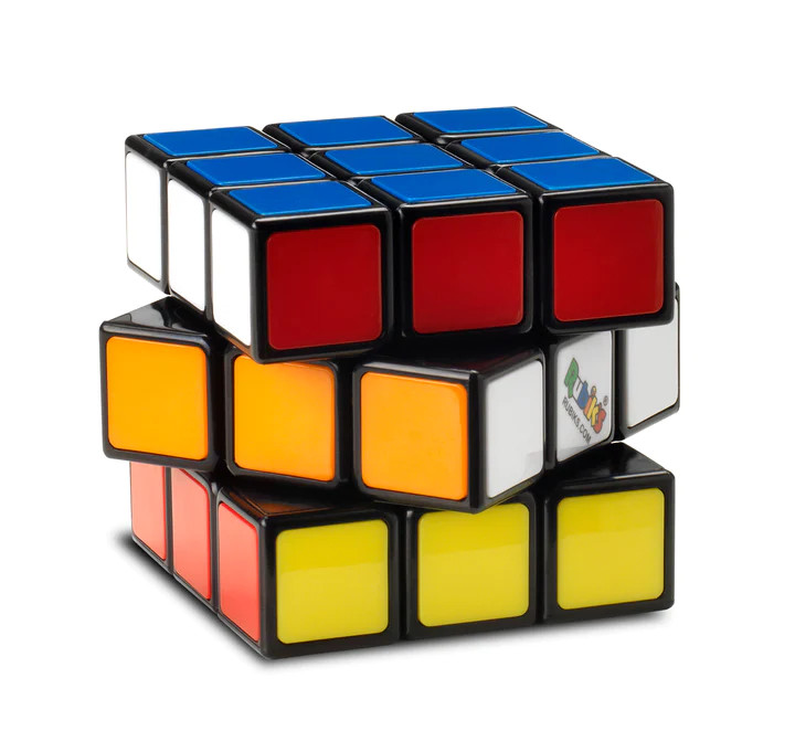 Rubik's Classic Cube Pack, Classic 3x3 Cube With K - PlayMatters Toys
