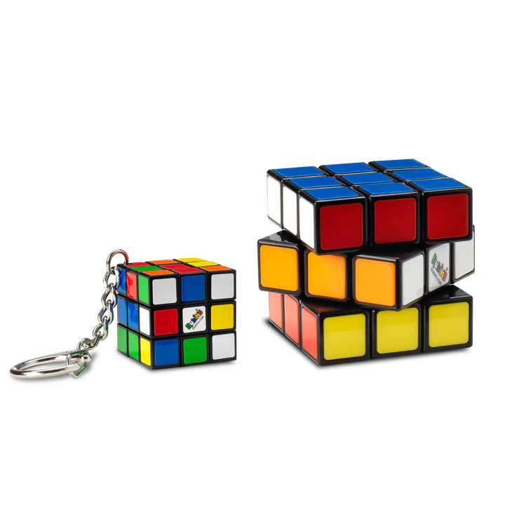 Rubik's Classic Cube Pack, Classic 3x3 Cube With K - PlayMatters Toys