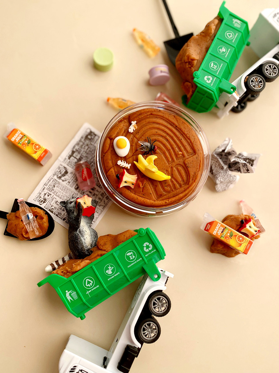 Garbage Play Dough Kit 3