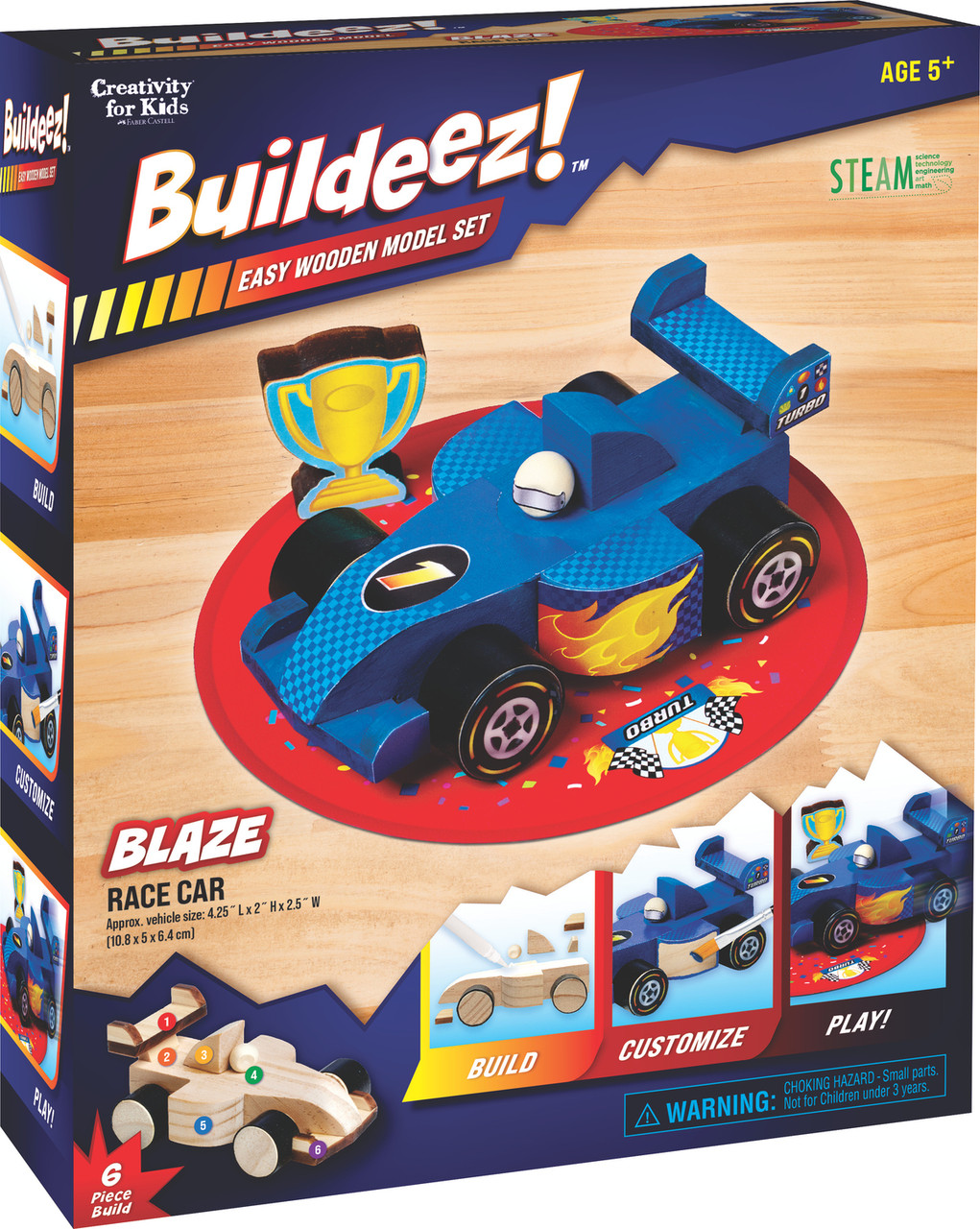 Buildeez Race Car Blaze 1