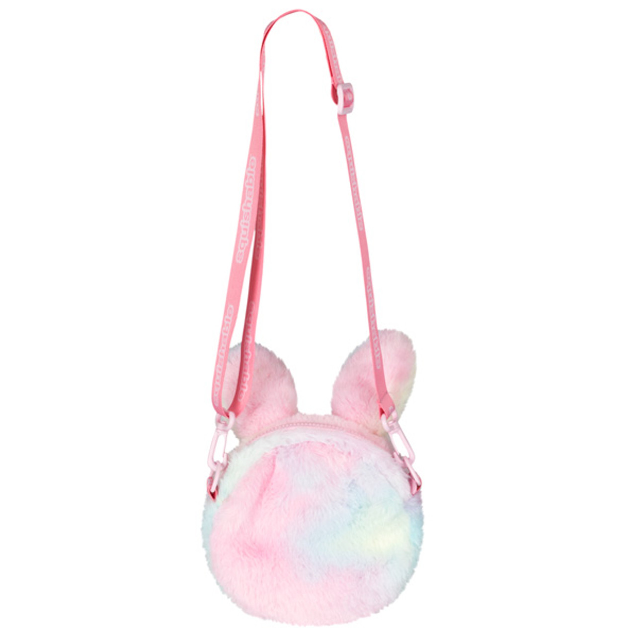 Tie Dye Bunny Fuzzy Crossbody Bag