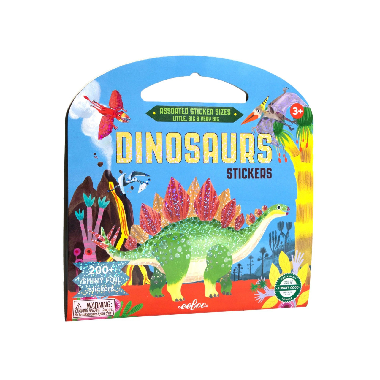 Dinosaur Shiny Stickers