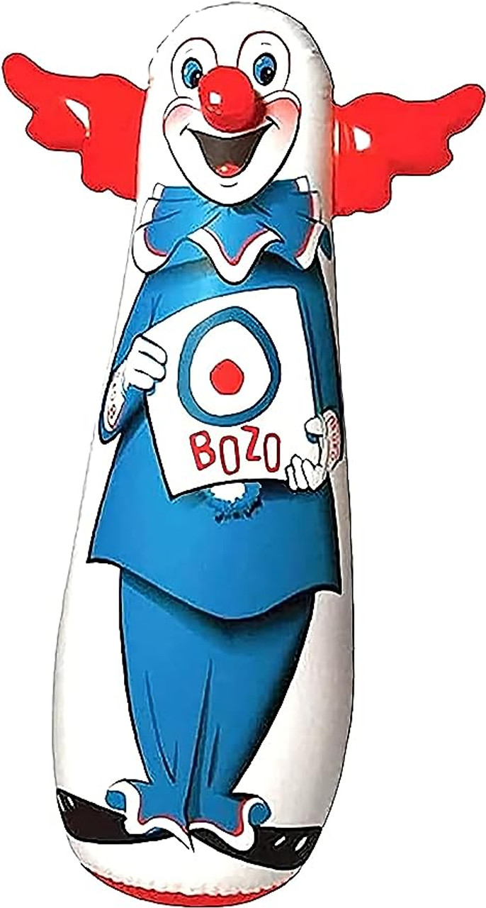 Bozo The Clown Bop Bag 46 Inch - PlayMatters Toys