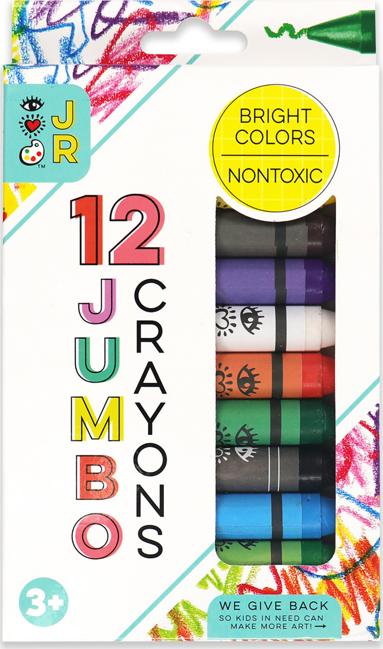 JR 12 Jumbo Crayons 1