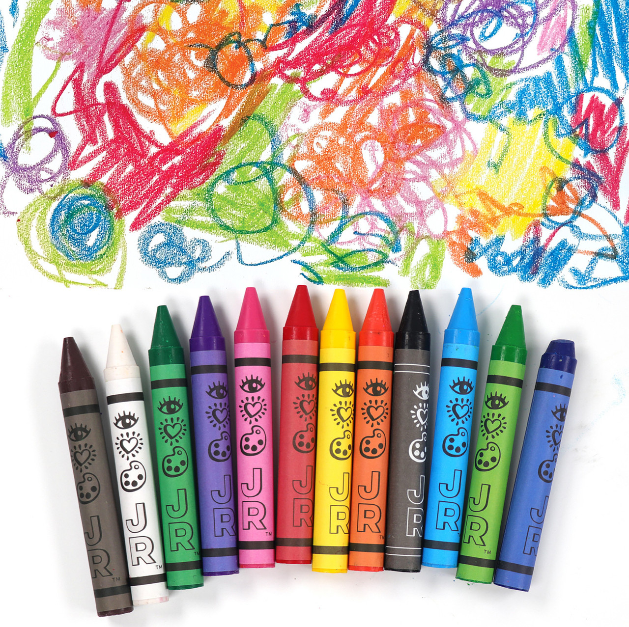 JR 12 Jumbo Crayons 5