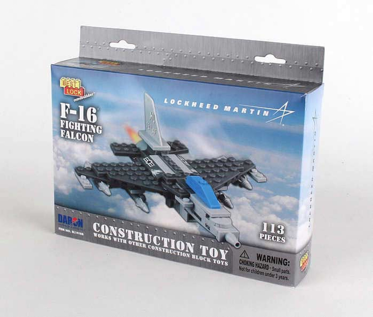 F-16 113 Piece Construction Toy 1