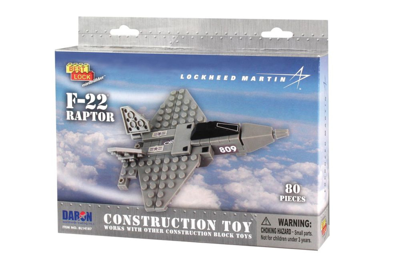 F-22 Raptor 85 Piece Construction Toy